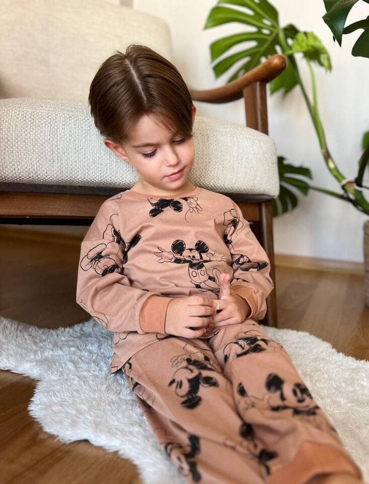 MİCKEY MOUSE Erkek Pijama Takımı