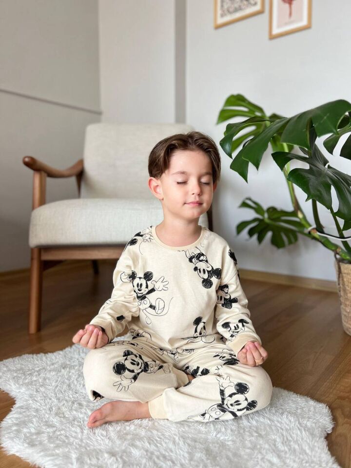 MİCKEY MOUSE Erkek Pijama Takımı