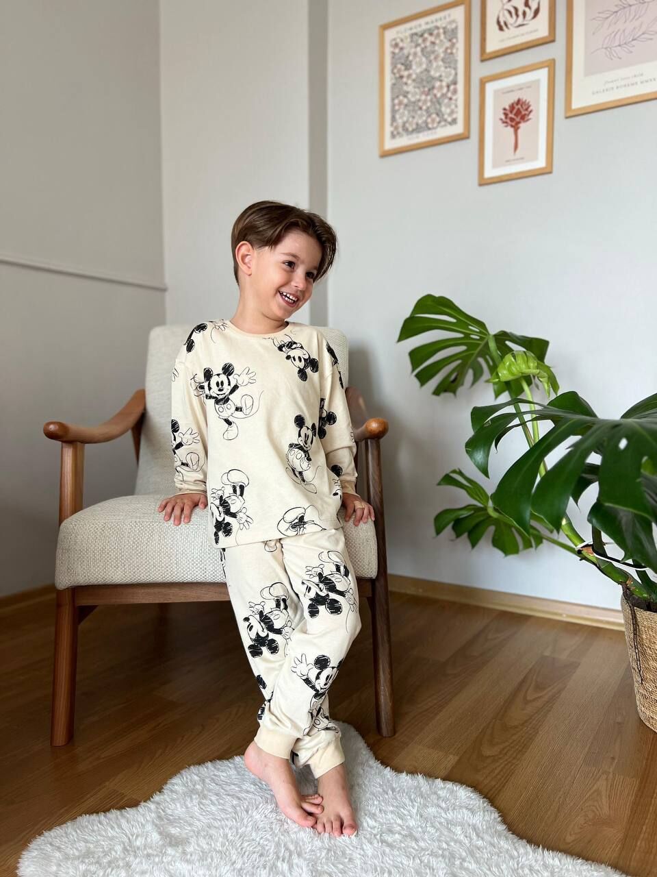 MİCKEY MOUSE Erkek Pijama Takımı