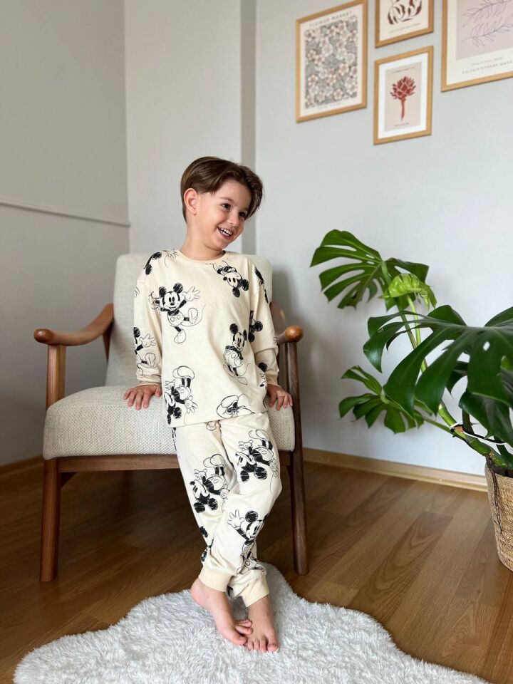 MİCKEY MOUSE Erkek Pijama Takımı