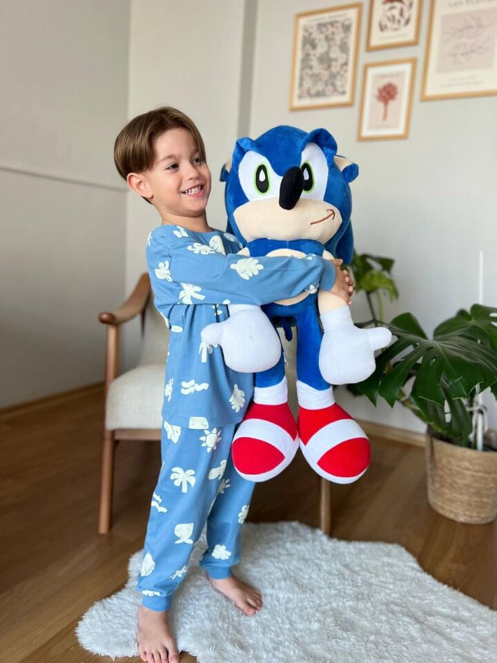 PALMİYE Desenli Erkek Pijama Takımı