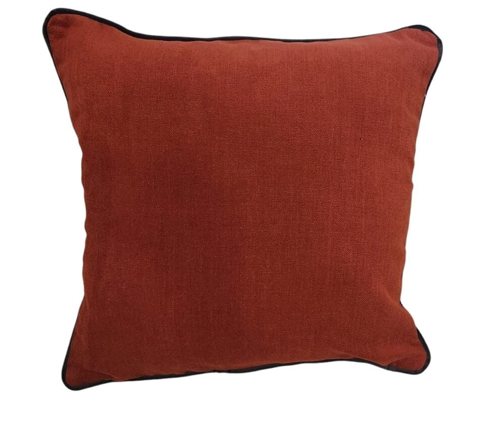 45x45 Dokulu Döşemelik Kumaşlı Dekoratif Kırlent
